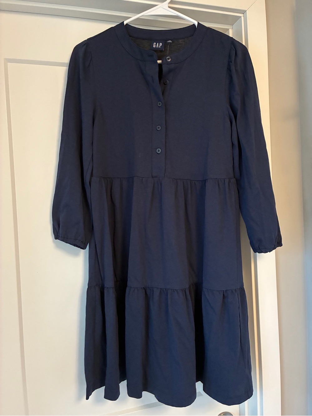 GAP Dark Navy Button-Front Tunic
